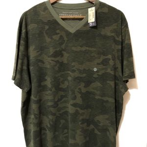 American Eagle Camo T-shirt Size XXL NEW